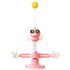 Cat Spring Interactive Chasing Feather Toys